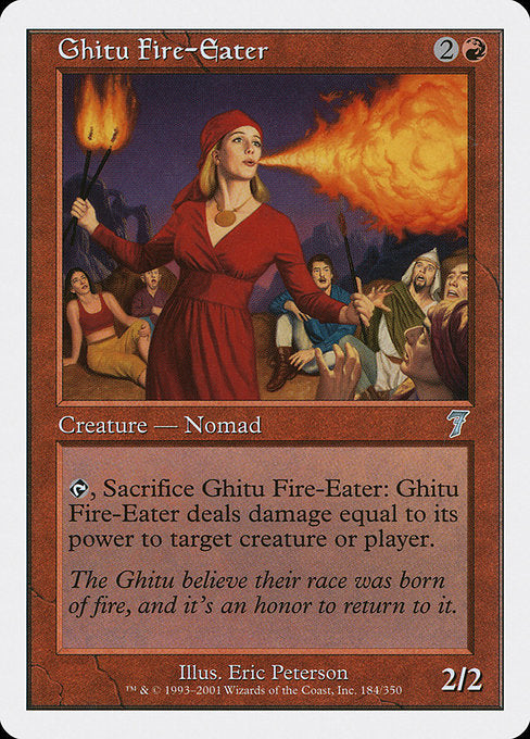 Ghitu Fire-Eater [Seventh Edition - 184]