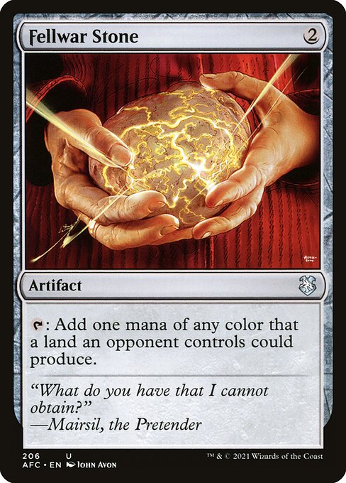 Fellwar Stone [Forgotten Realms Commander - 206]