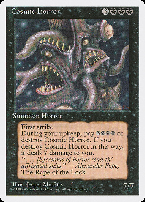 Cosmic Horror [Fourth Edition - 126]