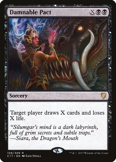 Damnable Pact [Commander 2017 - 108]