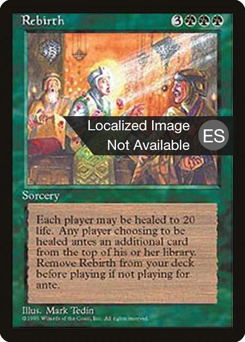 Rebirth [Fourth Edition Foreign Black Border - 267]