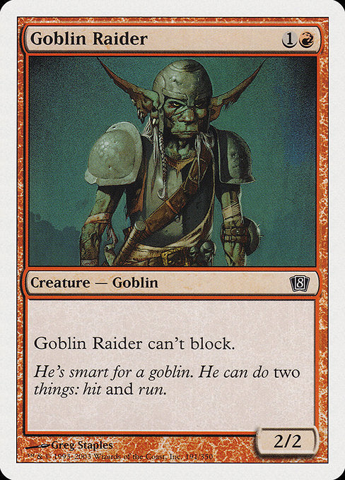 Goblin Raider [Eighth Edition - 191]