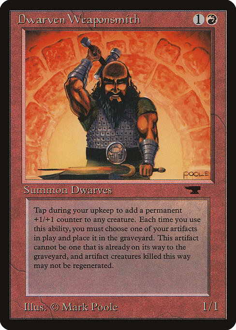 Dwarven Weaponsmith [Antiquities - 25]