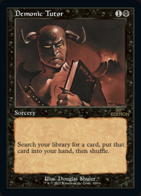 Demonic Tutor [30th Anniversary Edition - 398]