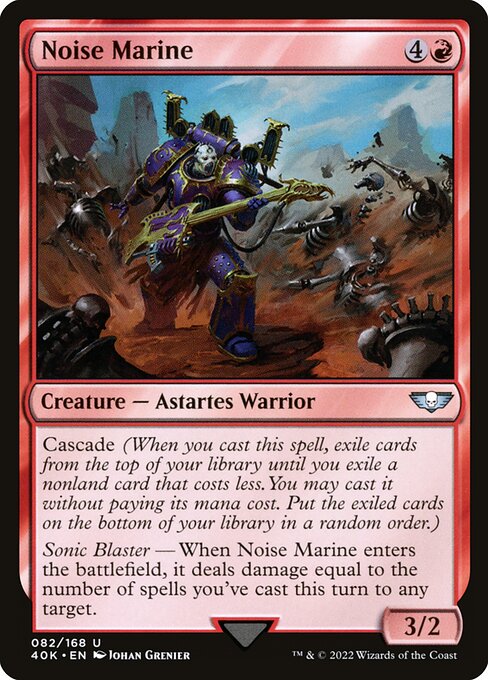 Noise Marine [Warhammer 40,000 Commander - 82]