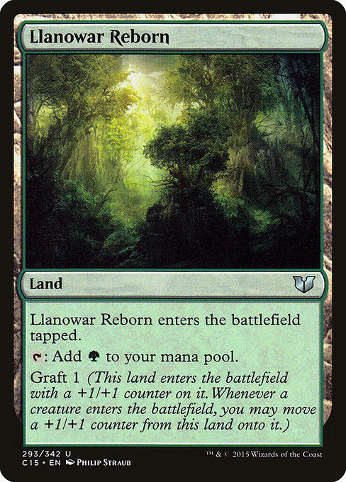 Llanowar Reborn [Commander 2015 - 293]