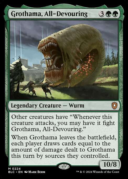 Grothama, All-Devouring [Bloomburrow Commander - 224]