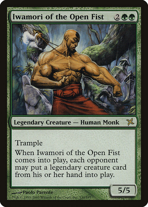 Iwamori of the Open Fist [Betrayers of Kamigawa - 130]