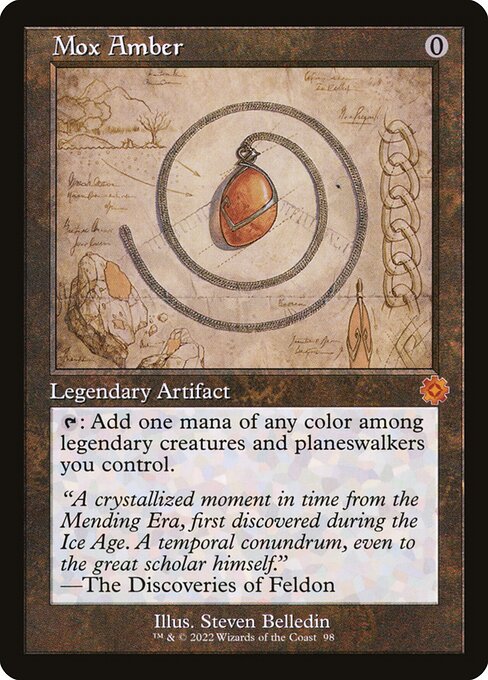 Mox Amber [The Brothers' War Retro Artifacts - 98]