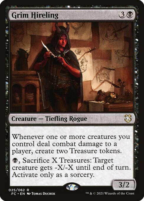 Grim Hireling [Forgotten Realms Commander - 25]