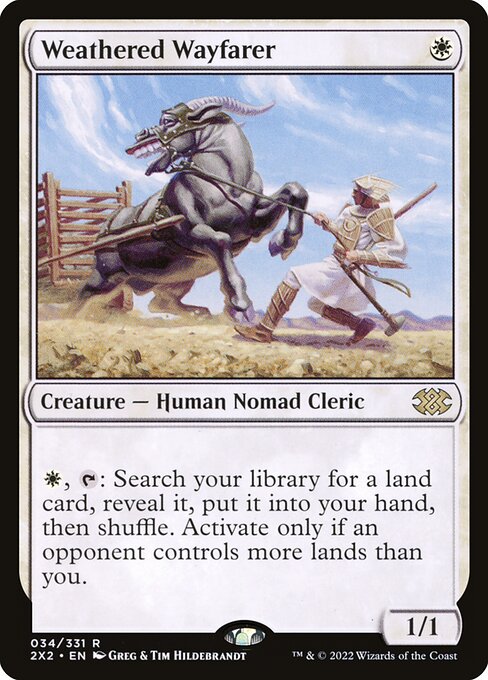 Weathered Wayfarer [Double Masters 2022 - 34]