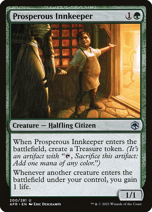 Prosperous Innkeeper [Adventures in the Forgotten Realms - 200]