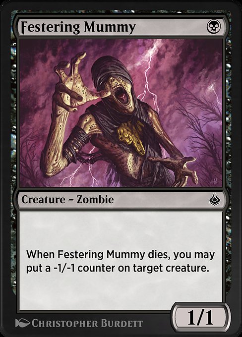 Festering Mummy [Amonkhet Remastered - 105]