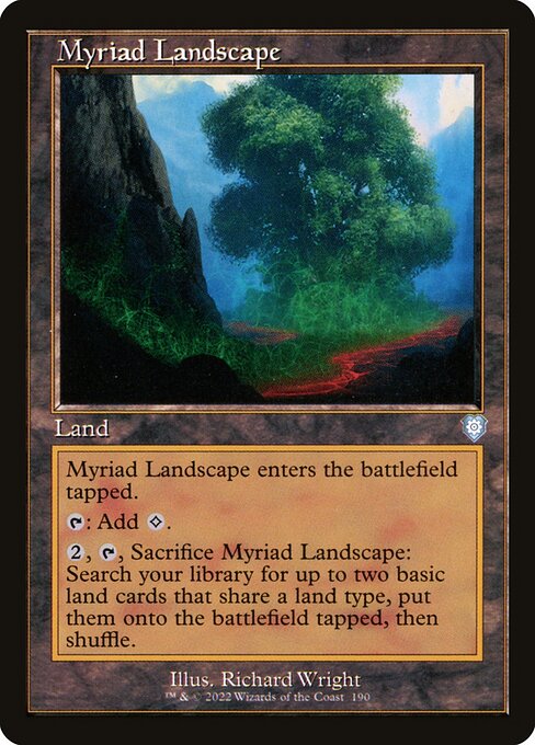 Myriad Landscape [The Brothers' War Commander - 190]
