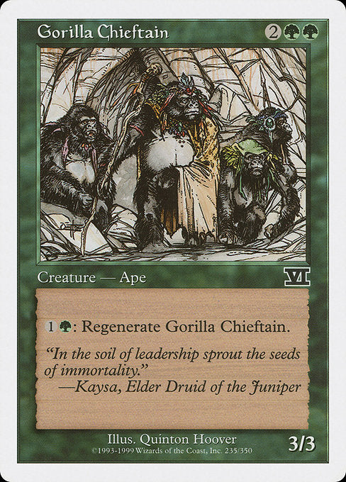 Gorilla Chieftain [Classic Sixth Edition - 235]