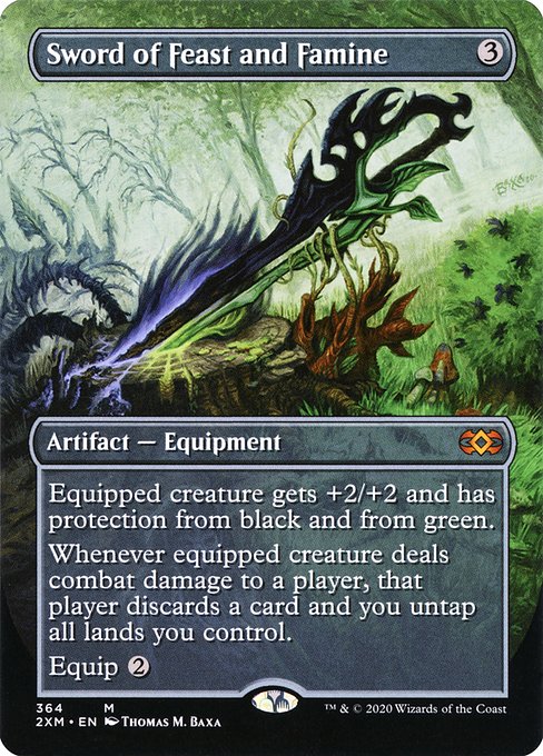 Sword of Feast and Famine [Double Masters - 364]