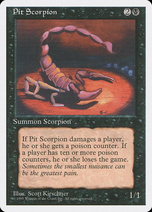 Pit Scorpion [Fourth Edition - 153]