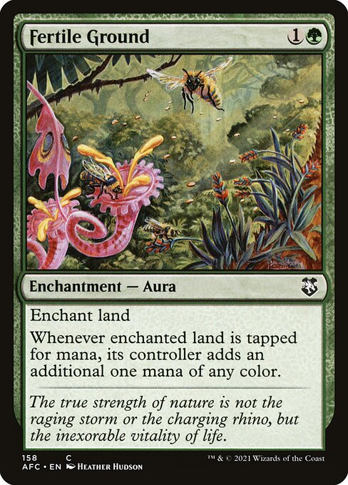 Fertile Ground [Forgotten Realms Commander - 158]