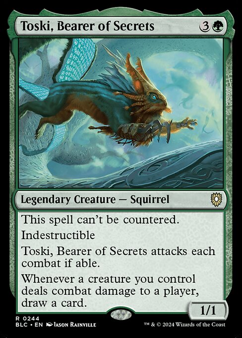 Toski, Bearer of Secrets [Bloomburrow Commander - 244]