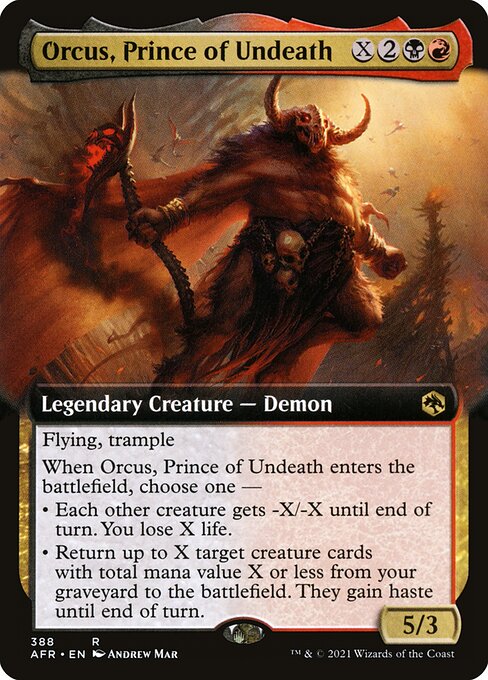 Orcus, Prince of Undeath [Adventures in the Forgotten Realms - 388]