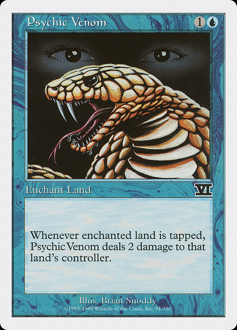 Psychic Venom [Classic Sixth Edition - 91]
