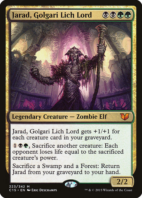 Jarad, Golgari Lich Lord [Commander 2015 - 223]