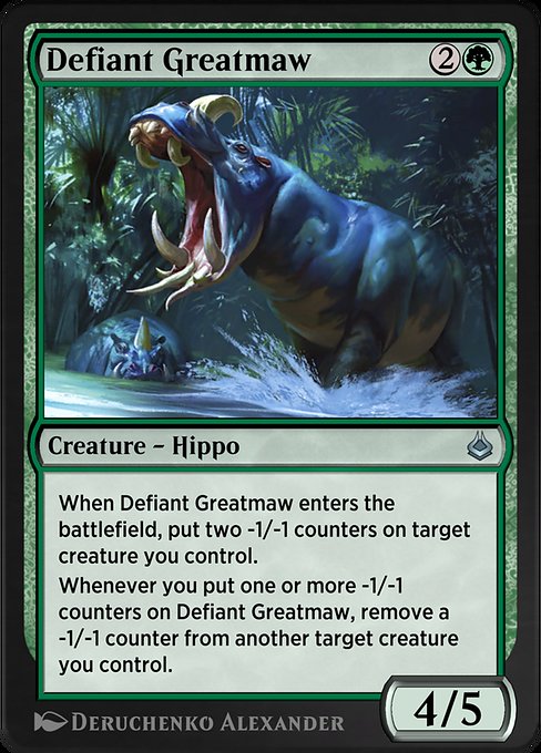 Defiant Greatmaw [Amonkhet Remastered - 188]