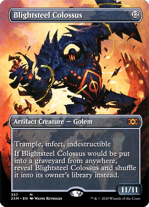 Blightsteel Colossus [Double Masters - 357]
