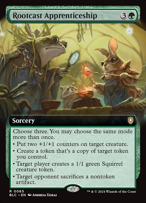 Rootcast Apprenticeship [Bloomburrow Commander - 65]