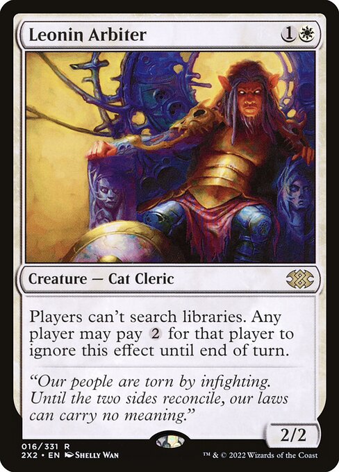 Leonin Arbiter [Double Masters 2022 - 16]