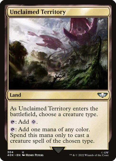 Unclaimed Territory [Warhammer 40,000 Commander - 304]