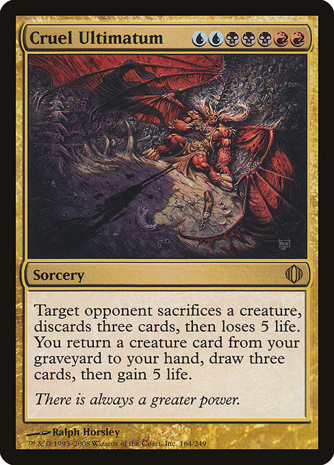 Cruel Ultimatum [Shards of Alara - 164]