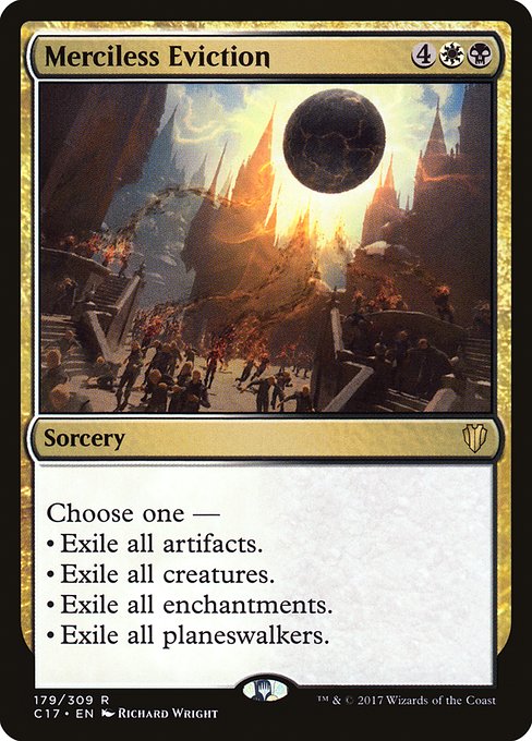 Merciless Eviction [Commander 2017 - 179]