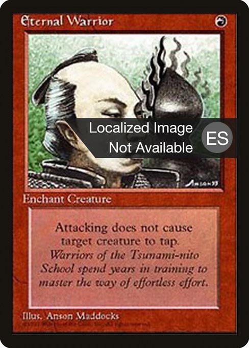 Eternal Warrior [Fourth Edition Foreign Black Border - 190]