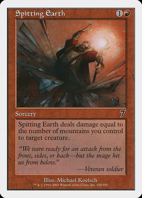 Spitting Earth [Seventh Edition - 220]