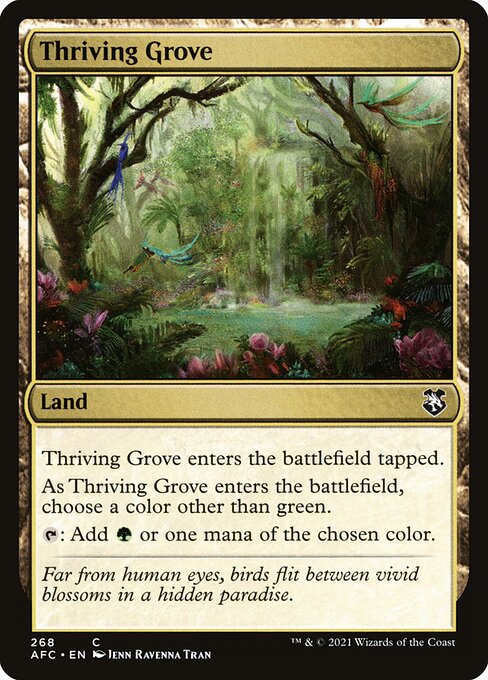 Thriving Grove [Forgotten Realms Commander - 268]