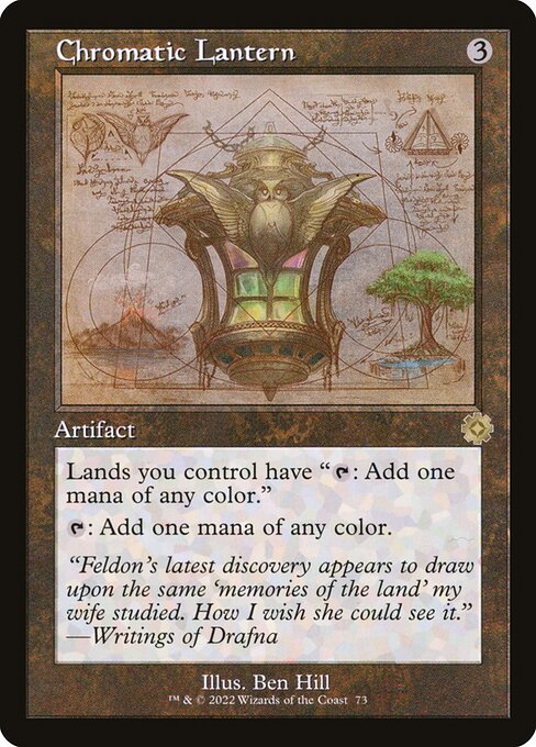 Chromatic Lantern [The Brothers' War Retro Artifacts - 73]
