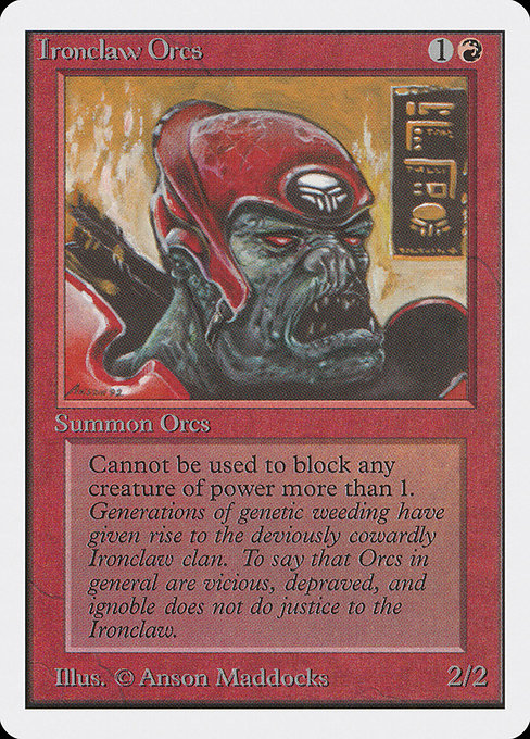 Ironclaw Orcs [Unlimited Edition - 160]