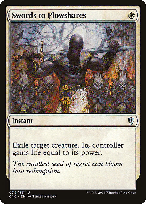 Swords to Plowshares [Commander 2016 - 78]