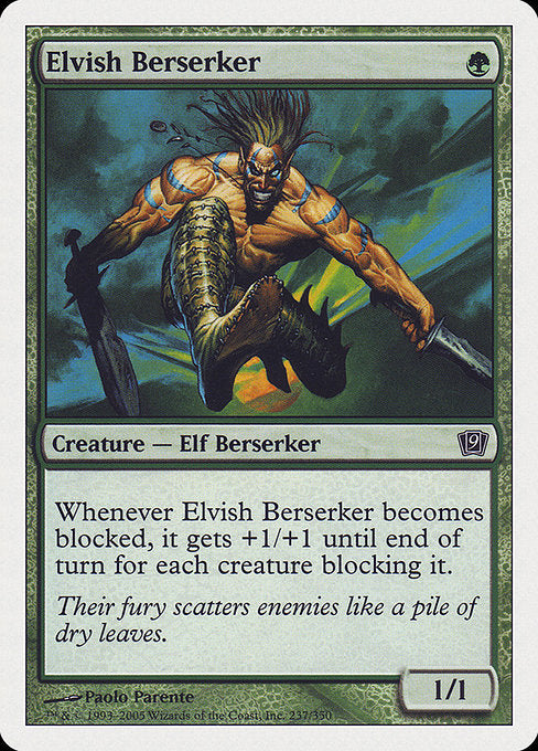 Elvish Berserker [Ninth Edition - 237]