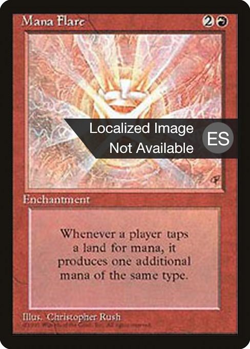 Mana Flare [Fourth Edition Foreign Black Border - 211]