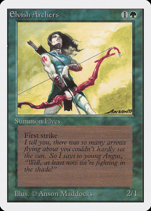 Elvish Archers [Unlimited Edition - 192]