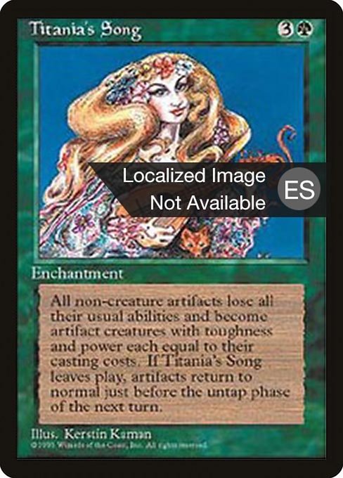 Titania's Song [Fourth Edition Foreign Black Border - 276]