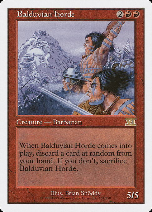 Balduvian Horde [Classic Sixth Edition - 167]