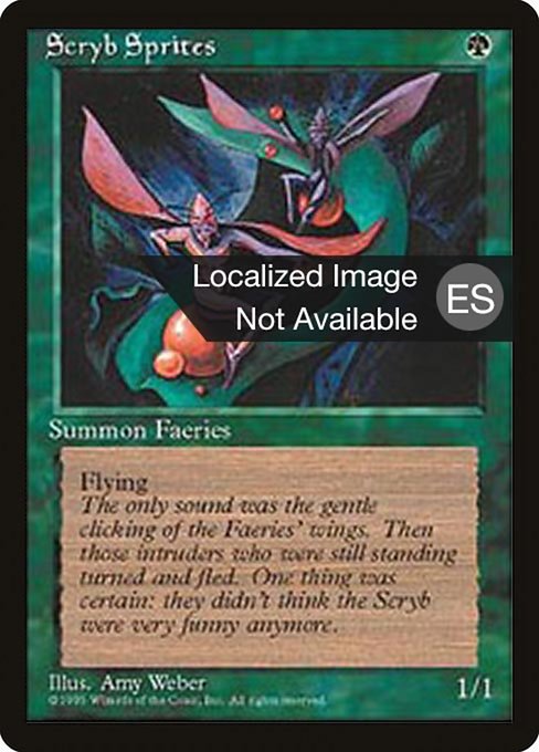 Scryb Sprites [Fourth Edition Foreign Black Border - 270]