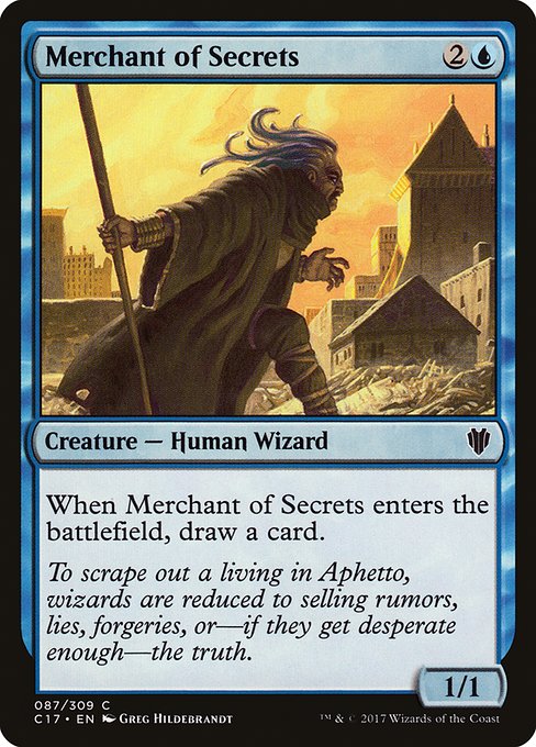 Merchant of Secrets [Commander 2017 - 87]
