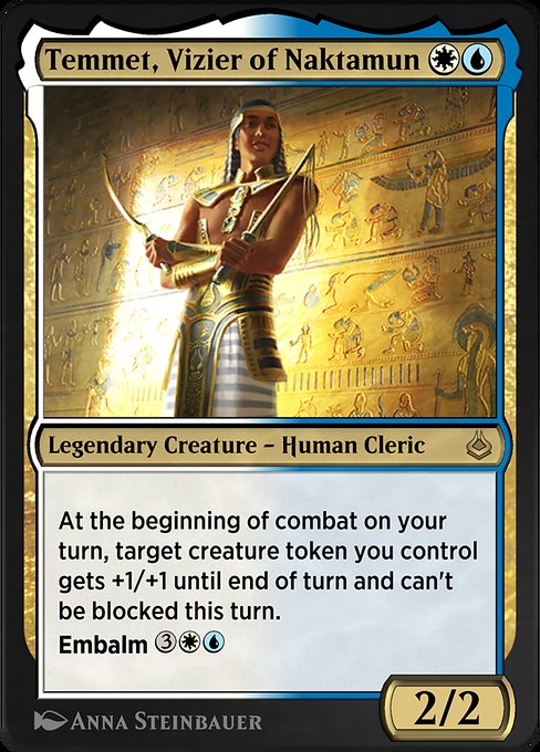 Temmet, Vizier of Naktamun [Amonkhet Remastered - 266]