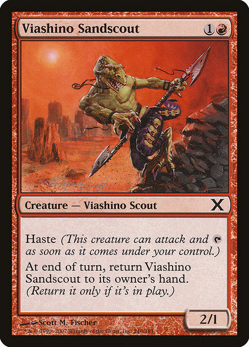 Viashino Sandscout [Tenth Edition - 246]