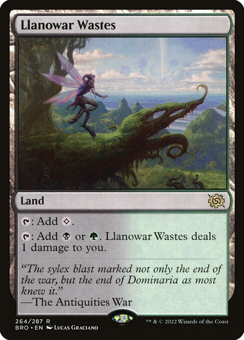 Llanowar Wastes [The Brothers' War - 264]