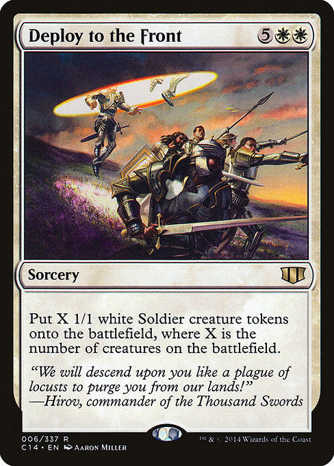 Deploy to the Front [Commander 2014 - 6]
